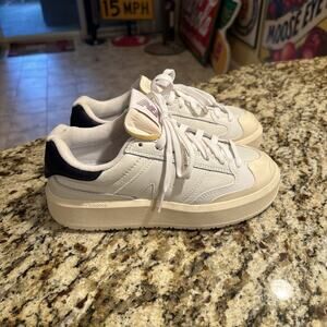 New Balance Ortholite CT302 Lifestyle Sneakers Beige/Black Size 5.5 leather